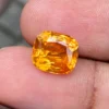 orange sapphire 5.01ct