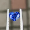 1.05ct heated blue sapphire