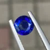 1.07ct heated blue sapphire