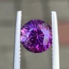 2.15ct heated purple sapphire