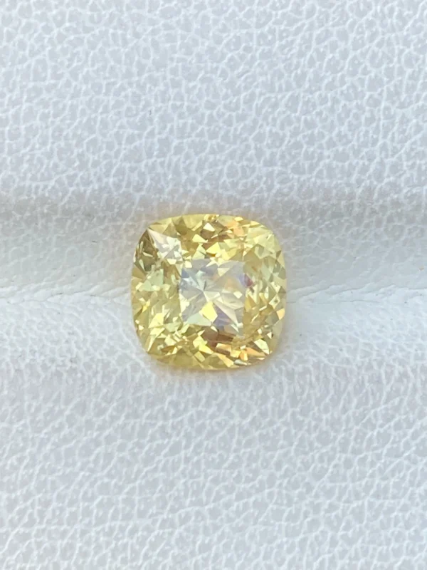 2.31ct natural yellow sapphire