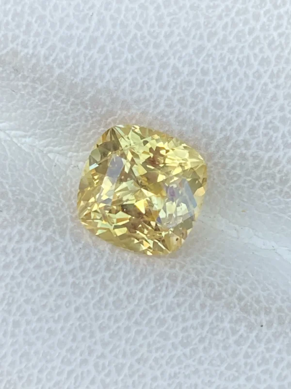 2.31ct natural yellow sapphire