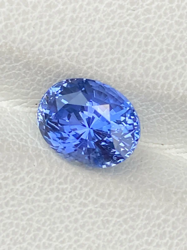 3.08ct unheated blue sapphire