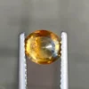 Natural oval bi color sapphire mixed cut