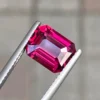 Rhodolite garnet VVS1 clarity close-up